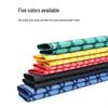 Non-Slip Cross-Pattern Heat Shrink Tube for Fishing Rods & Badminton Grips - Available in Red, Blue, Green, Black.
