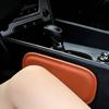 2PCS Car PU Door Armrest Pads Memory Foam Car Cushion Pad PU Leather Car Elbow Rest Pad Headrest In The Car Accessories