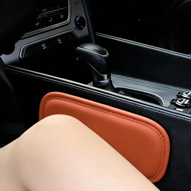2PCS Car PU Door Armrest Pads Memory Foam Car Cushion Pad PU Leather Car Elbow Rest Pad Headrest In The Car Accessories
