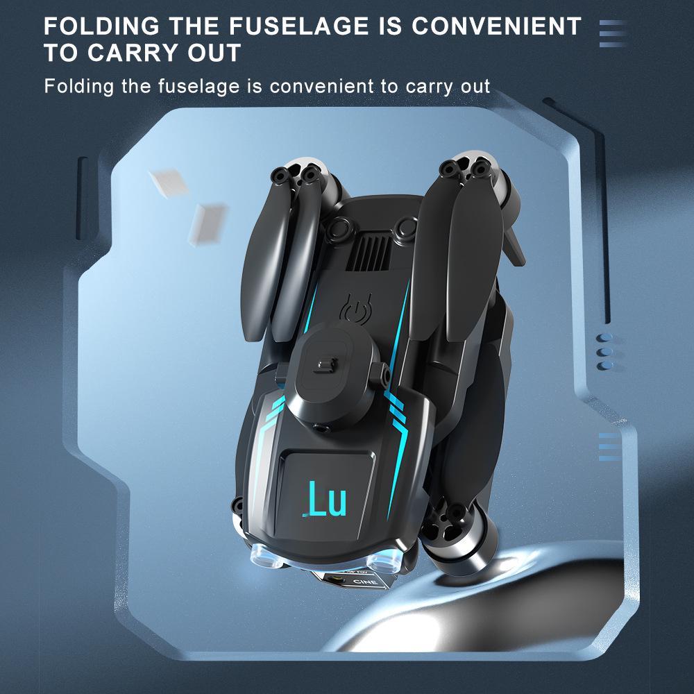 F169 Foldable 8K Dual Camera Drone with Optical Flow Positioning and Remote Control for Aerial Photography