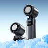Xiaomi 2026 New Semiconductor Refrigeration Handheld Electric Fan High-speed Violent Turbo Fan Folding Neck Hanging Ice Pack Small Fan