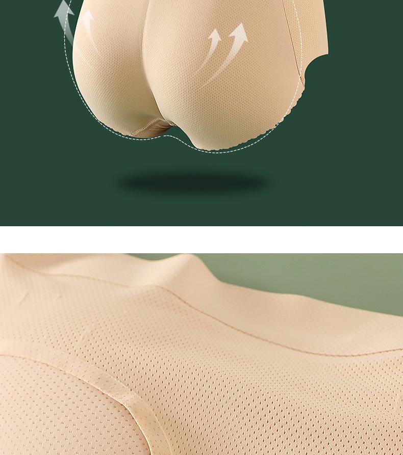 High-Waisted Tummy Control Lifting Panties for Women with Breathable Pad
