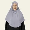 Nuovo Hijab in Canapa Malesia Foulard Testa Donna Ramadan Per Donne Musulmane Hijab Istantaneo Pezzo Unico Fascia per Capelli Sciarpa Amira Khimar Foulard Donna