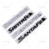 Suitable for the New Santa Fe Modified Modern Car Logo SANTAFE Labeling, English Letters, Rear Rear Labeling