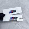 3D Metal Car Body Side Badge Body Rear Trunk Decor Sticker Car Modification Accessories For BMW M 1 3 5 7 Series X3 X5 X6 X7 E46 rvsh75