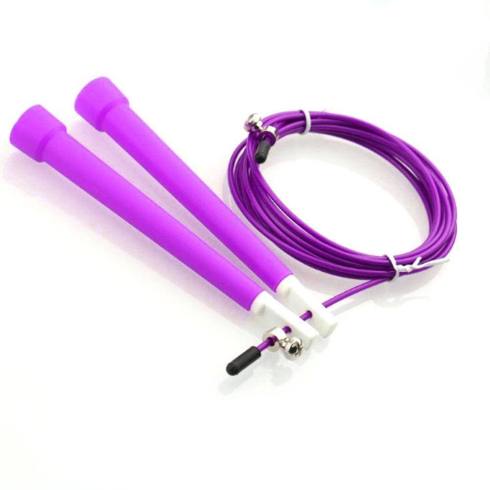 Buy Pvc Fitness Adjustable Speed Skipping Jumping Rope Boxing Gym Cross ...