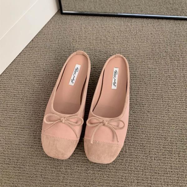 Fashion Shoes Woman 2025 Autumn Female Footwear Soft Modis Ballet Flats New Summer Fall Dress Comfortable Cute Ballerinas Shoes Woman Co