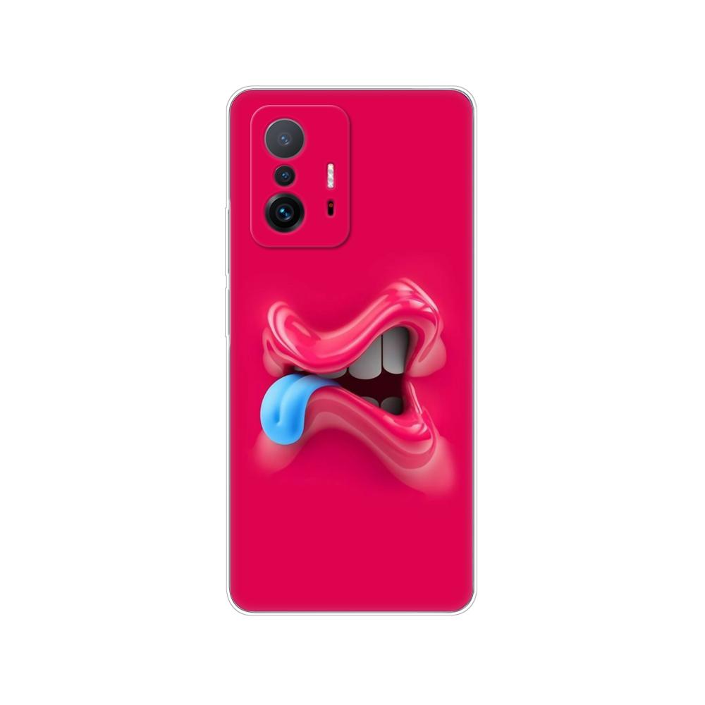 Pro Xiaomi 11T Pouzdro Pro Xiaomi 11T Pro Měkké Pouzdro Silikonový Kryt Zadní Strany Telefonu Pro Xiaomi11T mi 11 T 11TPro coque 6,67 palce nárazník TPU