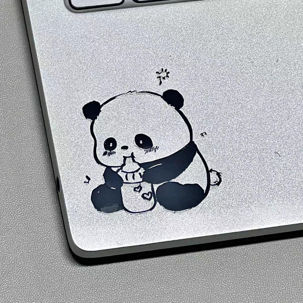 Cartoon Computer Metal Sticker Panda Planner Scrapbooking Fashion Diary Stickers  Laptop Computer