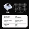 Interruptor Outemu para Teclado 3 Pines Lineales Táctiles Clicky Silenciosos para Teclados Mecánicos Gris Blanco Rojo Azul Interruptor Gaming Interruptores Pulsadores