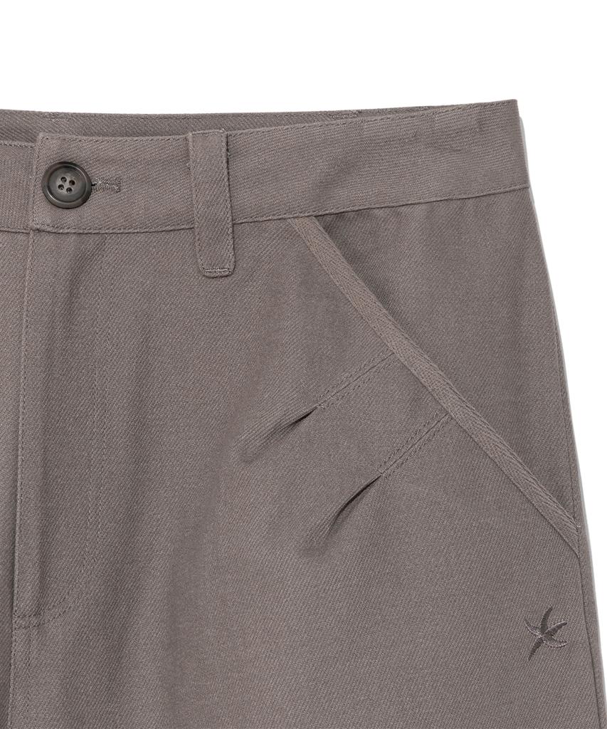 THE COLDEST MOMENT Tcm Folding Button Pants (Brown)