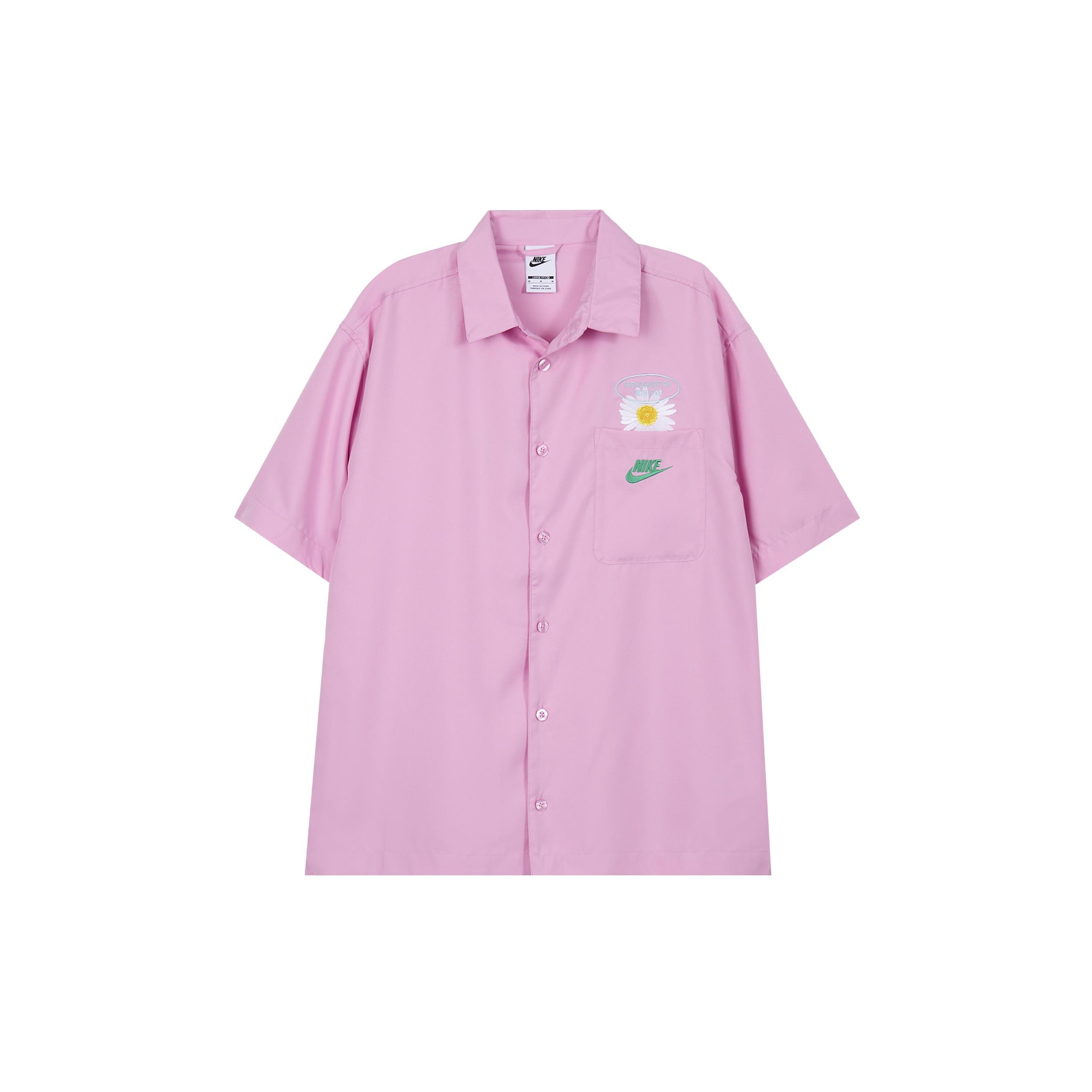 Nike Sportswear Little Daisy Series Shirt Pink Men s HJ3956-662 XL