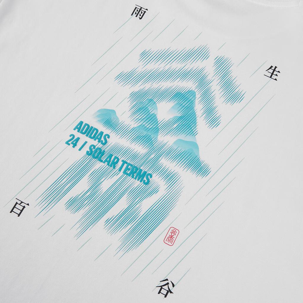 Adidas Loose Fit Round Neck Pullover Short Sleeve T-Shirt Men Tops KB8526