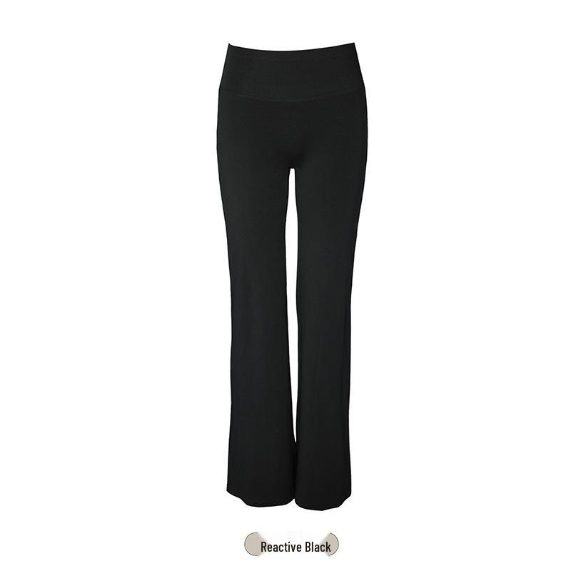 

Tencel Lyocell Slim Fit Yoga Pants: Breathable, Comfortable, Versatile, High Stretch, Butt Lifting, Drape Micro Flare Bell Bottoms for Women M