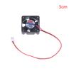 5V/12V/24V Cooling Turbo Fan Brushless 3D Printer Parts 2Pin For Extruder Dc Cooler Blower Part Black Plastic Fans