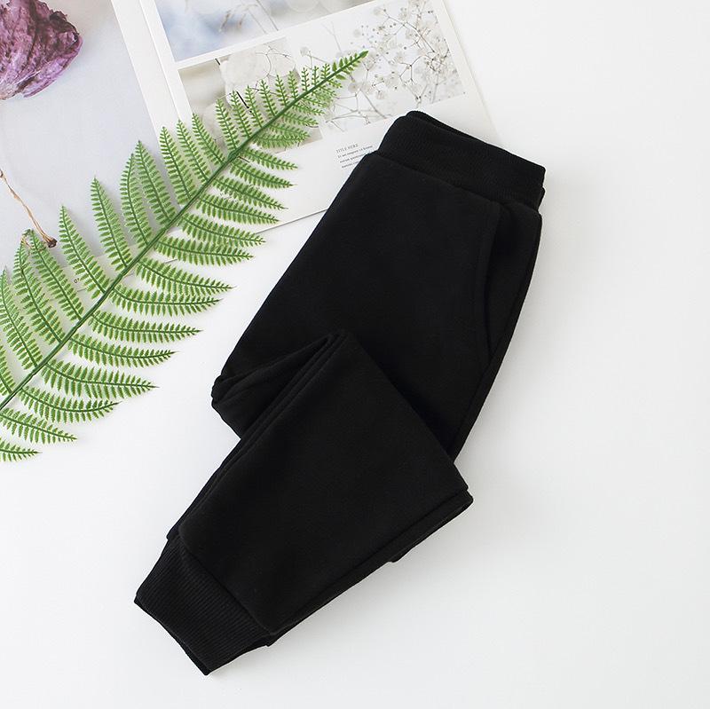 Dziecięce sportowe spodnie dresowe z podszewką z polaru na jesień/zimę - Przytulny, wszechstronny krój dla chłopców i dziewcząt