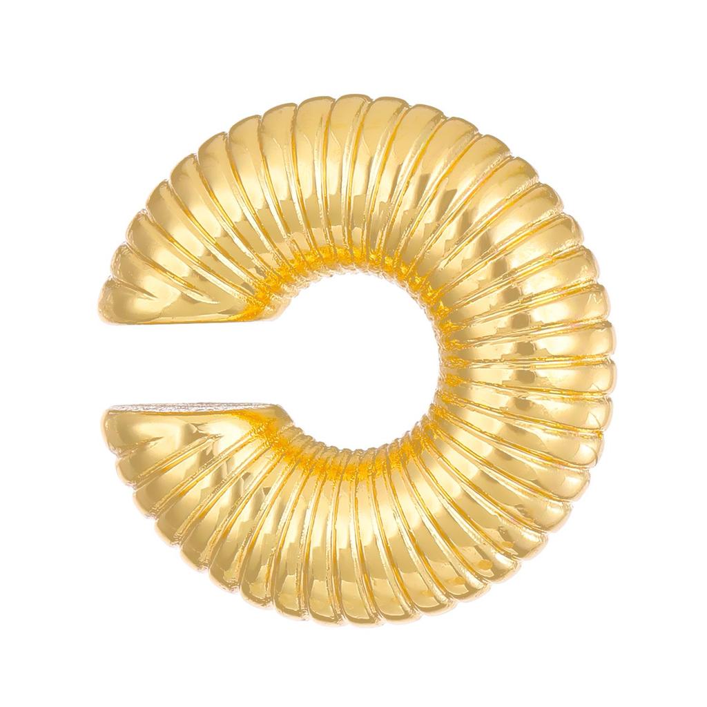 Women's European & American Style Thick Cylindrical Ear Cuff Earrings