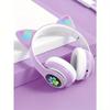 Süße Katze Kabellose Kopfhörer RGB Süße Katzenohren Headset Mit Mikrofon Geräuschunterdrückung Kinder Stereo Musik Kindergeschenke