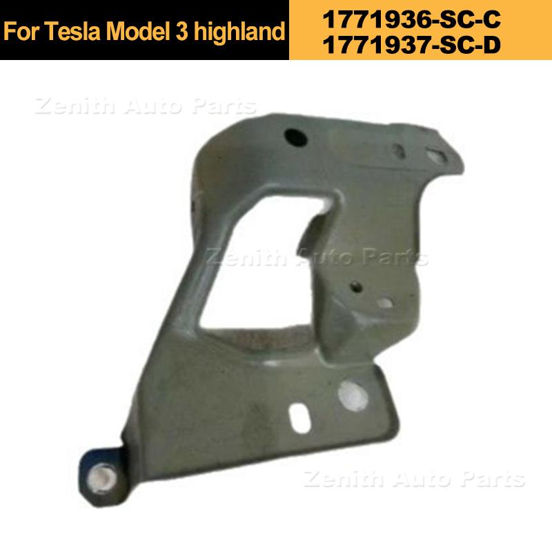 

Fender Support Iron Plate For Tesla Model 3 Highland 2024 2025 1771936-SC-C 1771937-SC-D Assembly Car Accessories Right