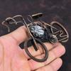 Pinolith Jasper Pendant Copper Wire Wrapped Jewelry Handmade Pendant Copper Cycle Jewelry Gemstone Pendant Gift For Her Wire Wrapped Jewelry