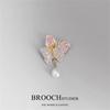 1Pc Elegant Romantic Butterfly Brooch Palace Style Luxury Pin Fashion Creative Jewelry Accessories Party Daily Gift for Women