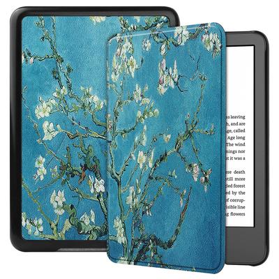 PU Lederhülle für Kindle Paperwhite 12. Gen 2025 7 Zoll E-Book-Hülle mit Auto-Sleep/Wake-Funktion E-Reader Ultraslim Cover