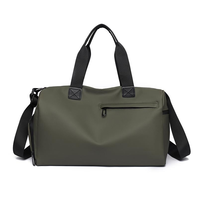 Travel Backpack Waterproof Sports Bag With Leather Material For Men And Women