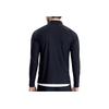 Fila Fitted Logo Design Stand Collar Sports Long Sleeve Jacket Men Jackets Black A11M321504F-BK
