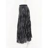 Specchio Long Skirt With Wrinkle Pattern 451 246