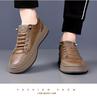 Men's Autumn Casual Leather Shoes - Trendy Soft Sole, Stylish & Versatile.