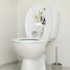 Mildew-proof Green Plant Mural Removable Toilet Lid Decals  Living Room