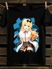 Arifureta Anime T-Shirt Mens Tshirt Womens Tshirts with Letters Print Short Sleeves T-Shirt Casual Street Tee Shirt Top