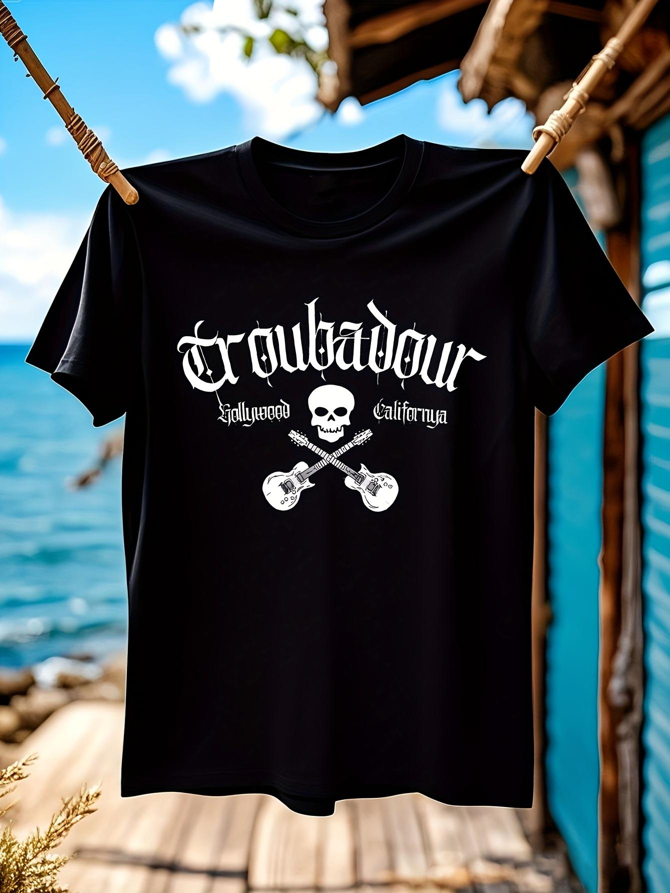 Troubadour Graphic Tshirt Graphic Tshirt - Gothic Music T... S