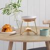 Decorative Ceramics Essential Oil Burners Aromatherapies Scent Diffuser Tealight Candle Holder Rack for Meditations Room