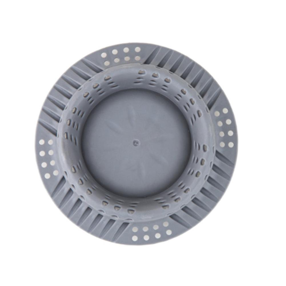 Silicone Hair Catcher Drain Protector with Collapsible Dome for Shower and Bathtub Floor Drains to Catch Hair and Debris