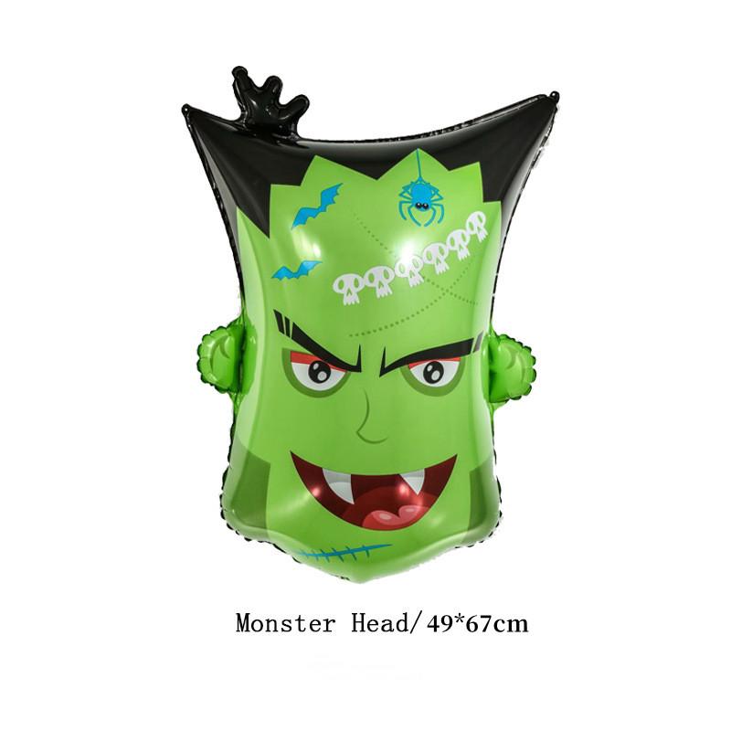 Spider Decorations Halloween Foil Balloon Toy Bat Ball Halloween Supplies Party