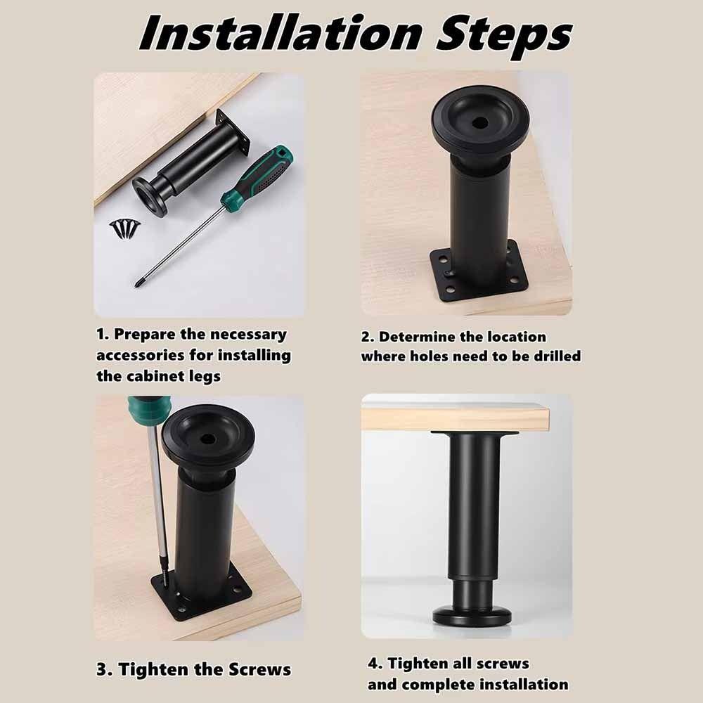 Tragbare Teleskop-Lagerhalterung Robuste Bettbalken-Stützbein TV-Schrank