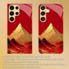 Rizhao Jinshan Glass Phone Case Is Suitable for Samsung Galaxy S26 Ultra S25 S24 S23 S22 S20 FE/Plus 5G Anti Drop Back Cover