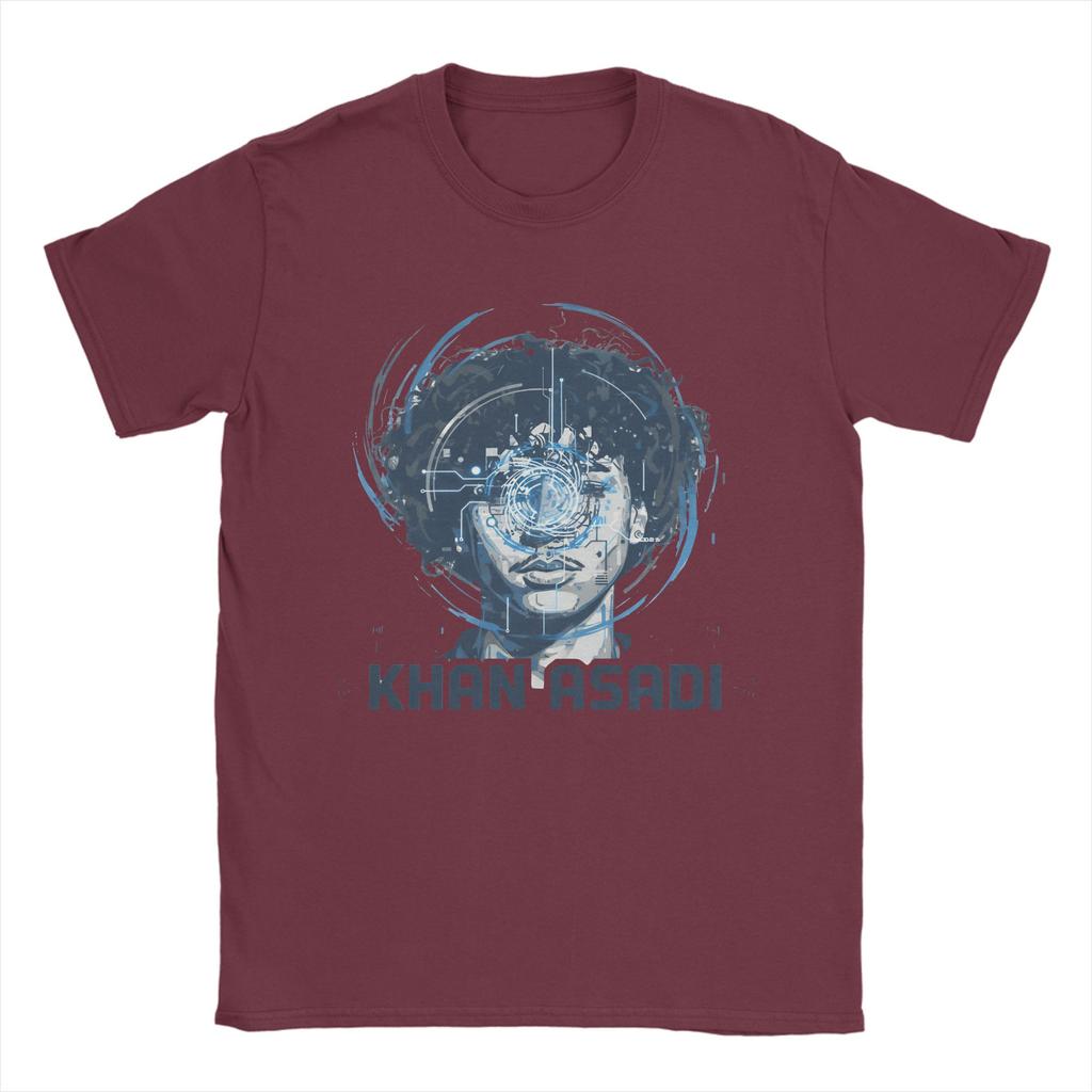 Khan Asadi TShirt Summer Funny T Shirts Cotton Hip Hop Tee Shirt For Unisex Short Sleeve Custom DIY Clothing