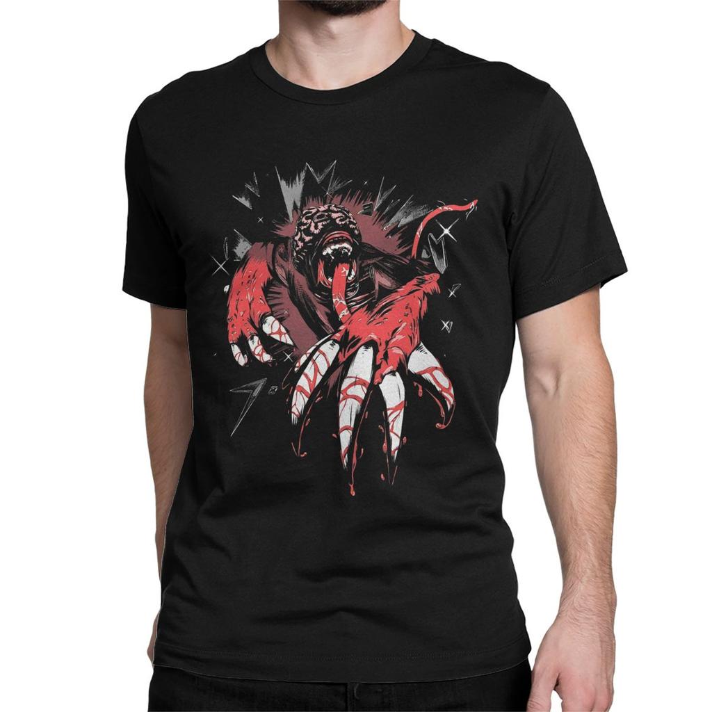 Resident New Eviled 4 T Shirt for Men Women Pure Cotton Vintage T-Shirts Round Collar Game Tees Short Sleeve Tops Plus Size