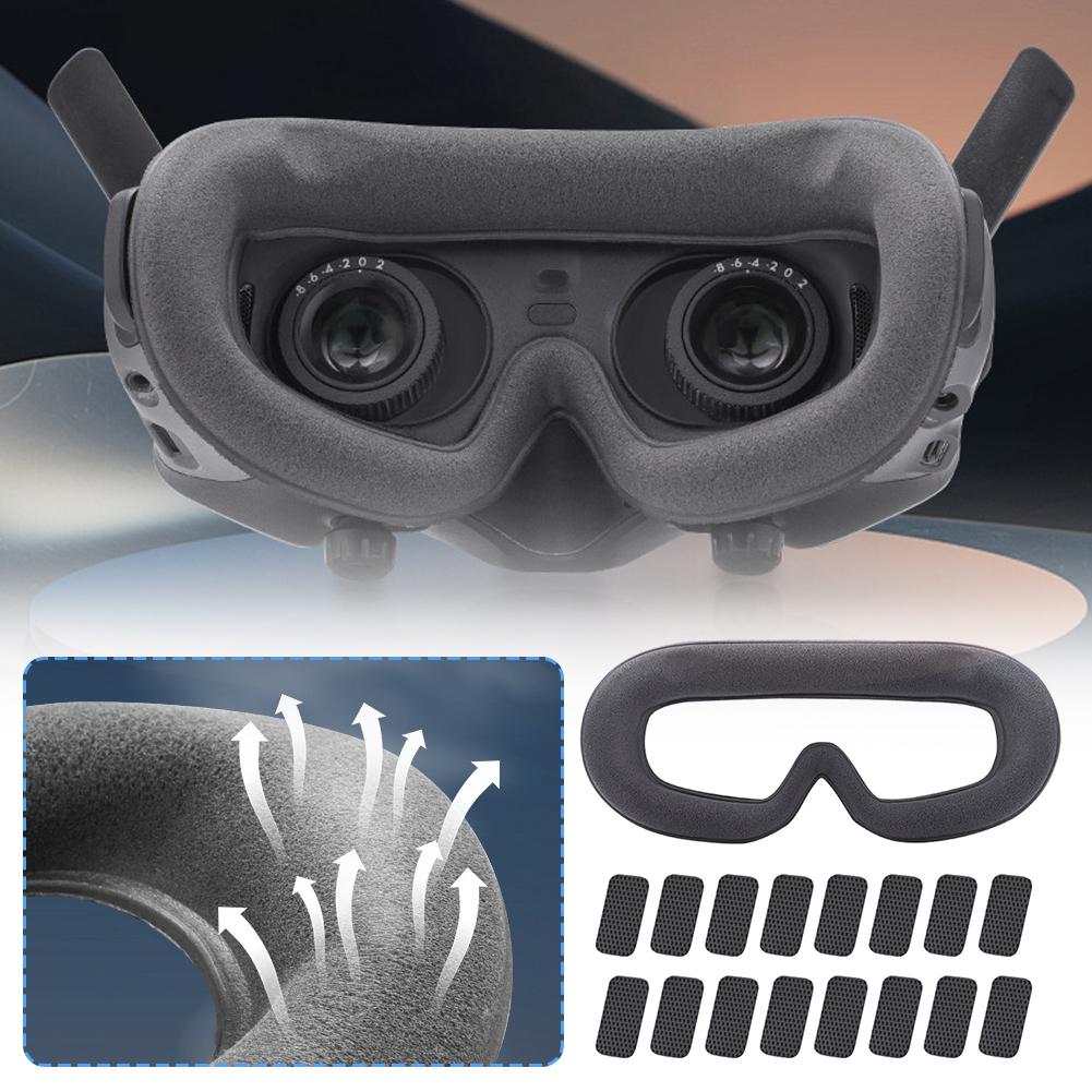 For AVATA 2 Goggles 3/2 Flight Glasses Eyecup Pad Soft Sponge Protective Cover Replacement Eye Pad For DJI Avata Accessories