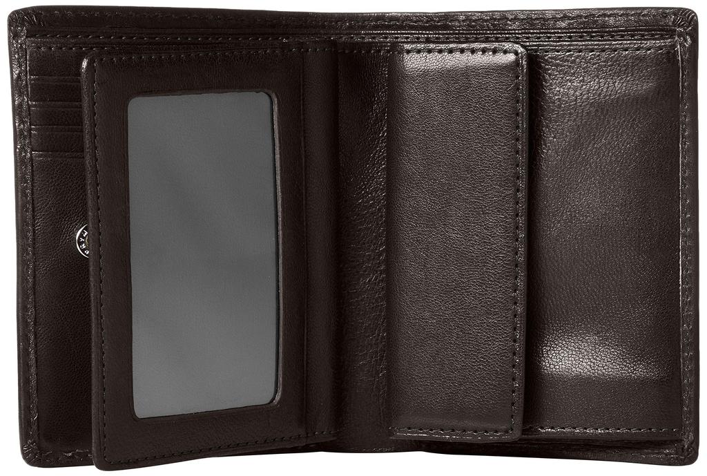 El Homme Sheep Bifold Wallet (with Coin Purse) XP34211 Black