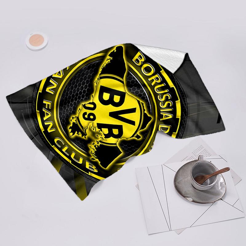 Proof Beach Towel with Borussia Dortmund Pattern - Soft,absorbent,quick-drying,machine Washable - Perfect for Swimming,camping,bathing