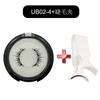 Magnetic False Eyelashes With Eyelash Curler Set 4 Magnet Design Thick Natural Look Glue-Free Fiber Lashes