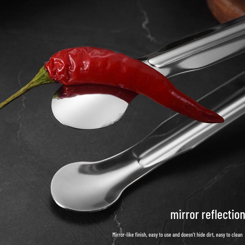 Small Stainless Steel Ice Tongs