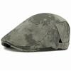 HT4548 Beret Thick Warm Auutmn Winter Cap for Men Women Fleece Lined Ivy Flat Cap Artist Painter Beret Hat Male Female Beret Cap