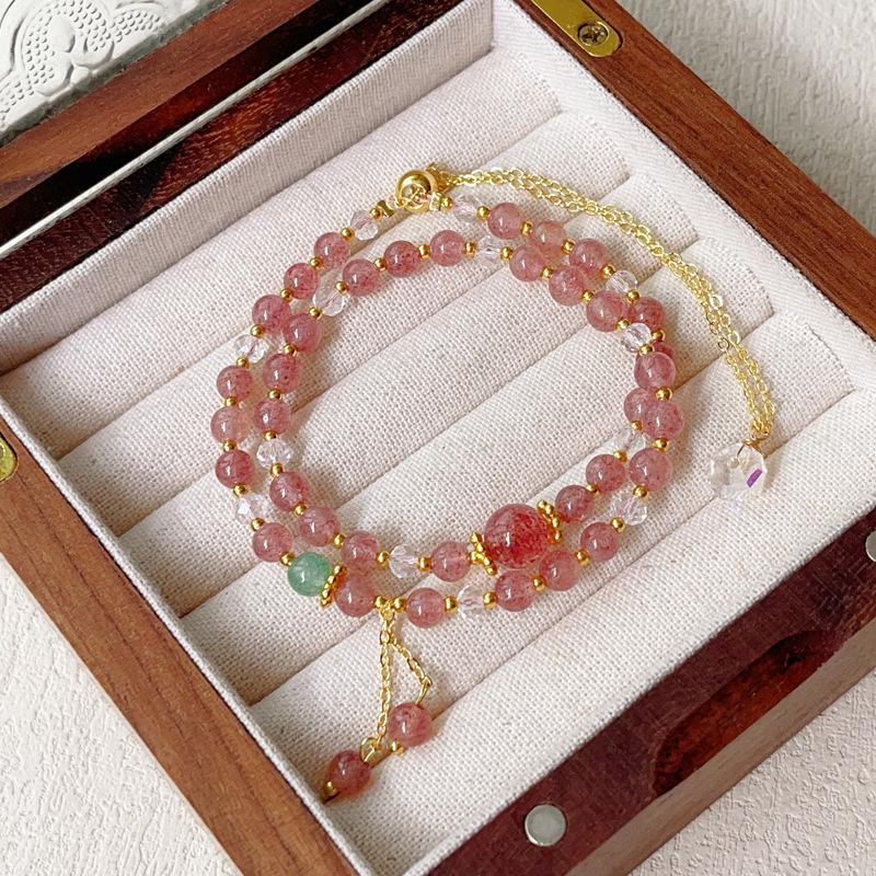 JYL TS Bracelet Couple  Naval Style Strengthens Bond And Shared Adventure G290 strawberry crystal