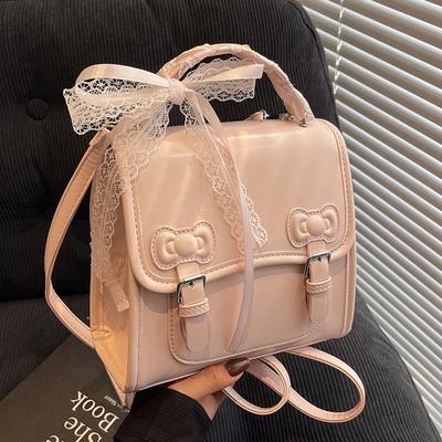 Questo Zaino Semplice ed Elegante È Una Borsa Quadrata Portatile di Alta Gamma ed Elegante