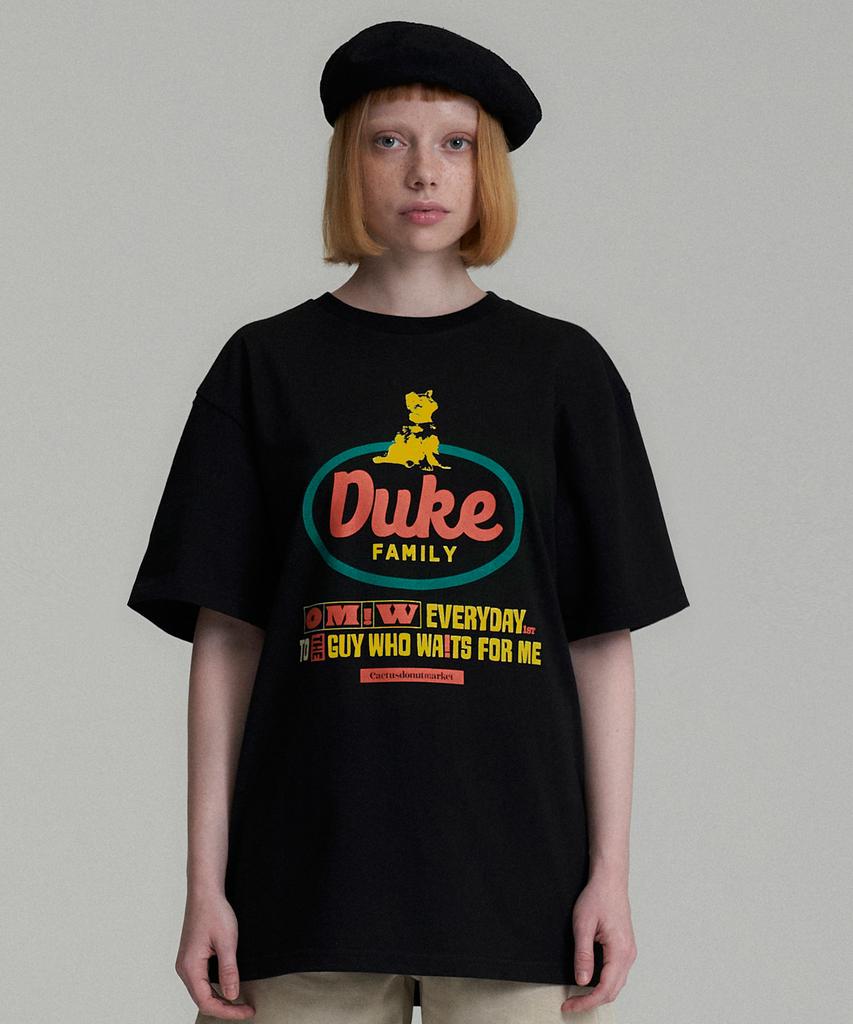 Kaegteoseudoneosmakes Duke Family T-Shirt - Black