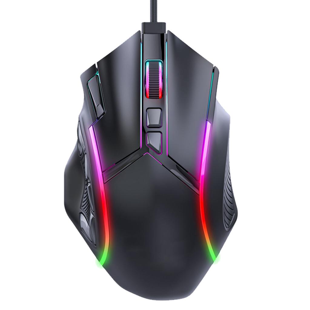 Gaming Mouse RGB Wired 12800DPI 12 Keys Macro Definition Computer Replacement Accessories